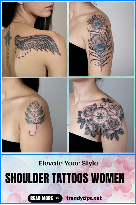 Mountain range silhouette tattoo to embrace nature on the shoulder Lace Shoulder Tattoo, Silhouette Tattoo, Tattoo On Shoulder, Cuff Tattoo, Cool Shoulder Tattoos, Shoulder Blade Tattoo, Pink Tattoo, Goth Tattoo, Bear Tattoos