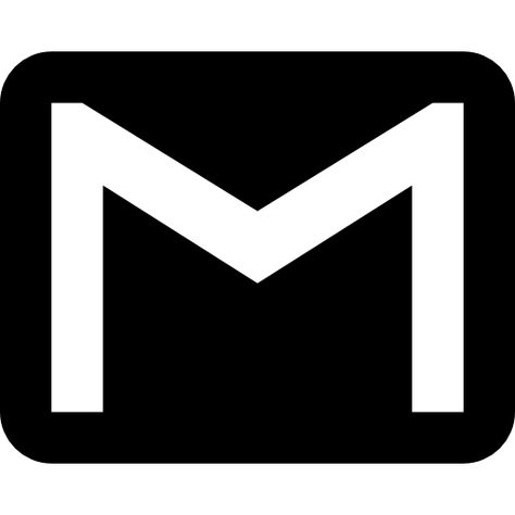 Gmail Logo, Gmail Icon, Email Logo, Google Black, Icon Transparent, Google Material Design, Logo Facebook, Cute App, Iphone App Layout