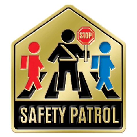 Safety Patrol Lapel Pin | Positive Promotions Safety Patrol, Arizona Logo, Lapel Pin, Lapel Pins, Diy Projects, Gifts