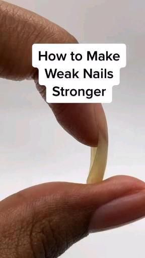 Nails Stronger, Grow Long Nails, Nail Growth Tips, Weak Nails, Nail Care Tips, Nail Care Routine, How To Grow Nails, Brittle Nails, Nail Growth