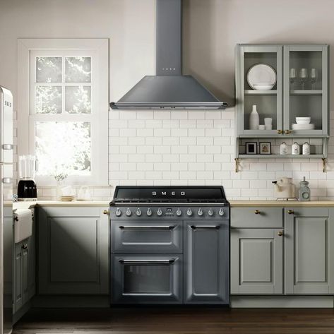 Did you know that we can provide your appliances along with your kitchen? Our picture shows a Smeg Victoria Range - and the quality & beauty has to be seen to be appreciated… we’ve got this model on display so you can touch & feel…. But we can provide Liebherr, De Dietrich, Falmec, Faber, Indesit, Hotpoint, Elica, Nordmende, Whirlpool & more besides… so whatever your budget we can help you… #renovate #selfbuild #newhavenkitchen #irishkitchen #kitchendesign #kitchengoals #kitchenideas #kitch... Smeg Victoria, Irish Kitchen, On Display, Did You Know, Kitchen Design, Range, Quick Saves, Beauty