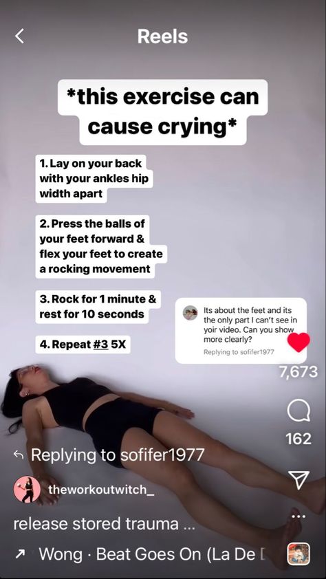 Stretches To Release Emotion, Somatic Hip Exercises, Somatic Work Out, What Are Somatic Exercises, Somatic Healing Stretches, Somatic Exercises For Anger, Somatic Exercises For Sleep, Yoga To Release Emotions, The Workout Witch