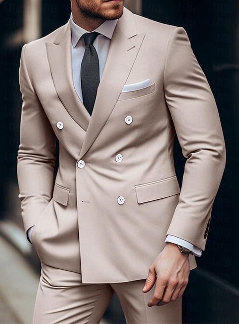 Beach Wedding Suits, Cheap Suits, Mens Tailor, Polyester Jacket, Color Champagne, Wedding Suits Men, Fitted Suit, Business Suit, Short Jacket