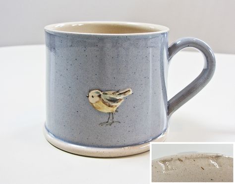 Jane Hogben, Hand Painted Denim, Blue Mug, Pottery Workshop, Painted Denim, Ceramics Pottery Art, Clay Art Projects, Ceramics Ideas Pottery, Ceramic Tableware