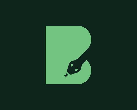 MMOOHH Snake Logo, Letter B, Visual Identity, Design Inspo, Logo Design, ? Logo, Design, Logos