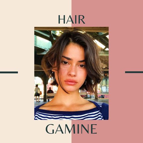 Gamine Hair, Medium Wavy Hair, Gamine Body Type, Fashion Style Aesthetic, Kibbe Body Types, Kibbe Romantic, Wavy Hairstyles Medium, Audrey Tautou, Past Life Regression