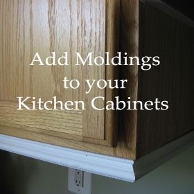 Kitchen Cabinet Molding, Cabinet Molding, Cabinet Trim, Cabinets Ideas, Oak Kitchen Cabinets, Diy Kitchen Renovation, Kitchen Cabinets Makeover, New Kitchen Cabinets, Wood Kitchen Cabinets