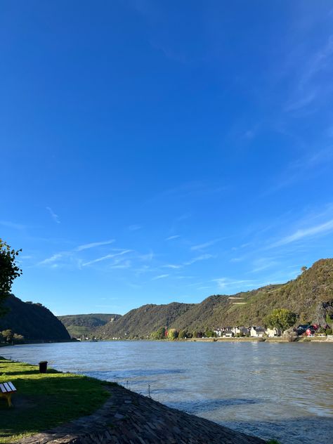 Rhine River, Around The Worlds, Germany, Nature