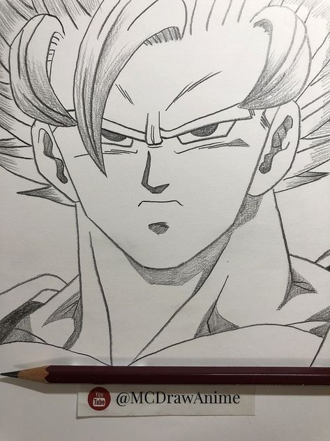 ✨ New Sketch Video Alert! ✨ I just uploaded a new drawing process video on my YouTube channel, featuring a bold and intense sketch of Goku in Super Saiyan form! Watch the lines and shading bring him to life. 👉 https://youtu.be/izZza3uofIE Goku Sketch Pencil, Goku Drawing Sketch, Step By Step Dragon, Drawing With Shading, Goku Sketch, Draw Goku, Sketch Step By Step, Super Saiyan Goku, Goku Drawing