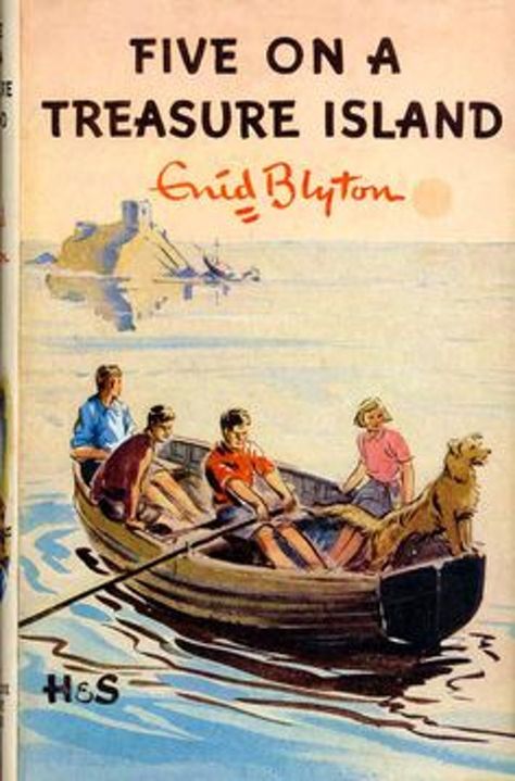 Famous Five Books, Patrick Modiano, Famous Five, Enid Blyton Books, The Famous Five, Enid Blyton, Vintage Book Covers, Childhood Books, Speculative Fiction