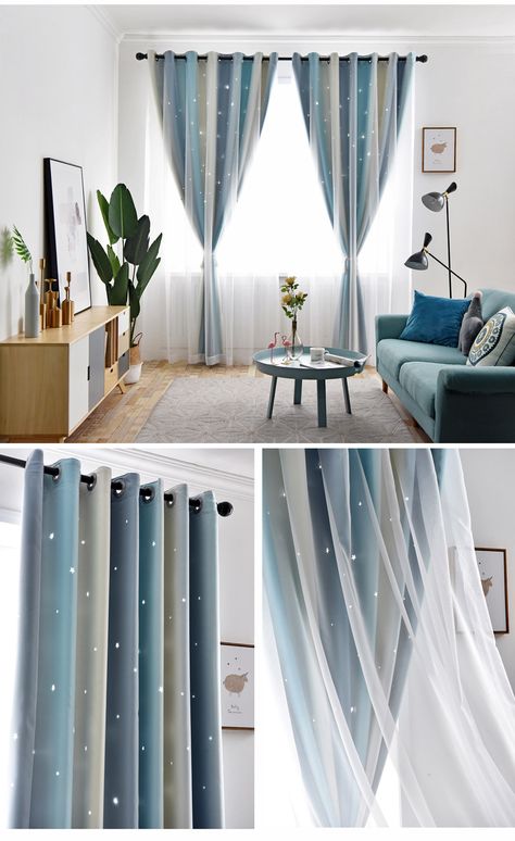 Sheer Curtains Bedroom, Panels Bedroom, Curtains Living Room Modern, Curtains White, Easy Room Decor, Living Room Decor Curtains, Luxury Curtains, Pink Curtains, Stylish Curtains