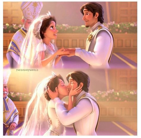 Tangled Wedding!!! One day:) #BTB #Beautiful #worththewait Rapunzel X Eugene, Alan Dale, Rapunzel And Flynn Rider, Disney Fairytale Wedding, Eugene Wedding, Tangled Ever After, Tangled Wedding, Rapunzel And Flynn, Rapunzel And Eugene