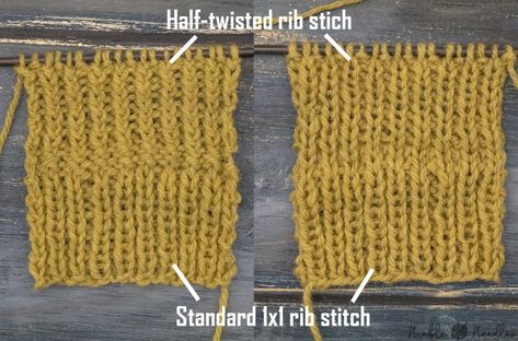 Slip Stitch Ribbing, Neater Ribbing Knitting, Broken Rib Stitch Knitting, How To Make Rib Stitch Neater, Fisherman’s Rib Stitch, Baby Sweater Knitting Pattern, Knit Stitch Patterns, Knit Stitch, Sweater Knitting Patterns