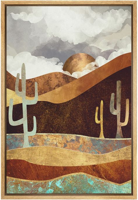 Mid century modern art print