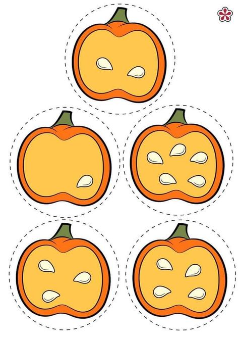 Pumpkin Crafts Preschool, Pumpkin Shapes, Pumpkin Math, Kids Art Studio, Preschool Art Projects, Thema Halloween, Pumpkin Activities, Fall Preschool Activities, Counting Worksheets