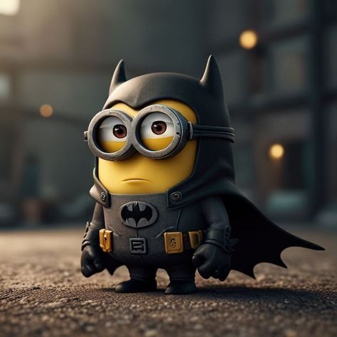 Minion Classroom Theme, Batman Minion, Minion Classroom, King Bob, Minion Halloween, Batman Love, Funny Cartoon Images, Crazy Pictures, Minion Movie