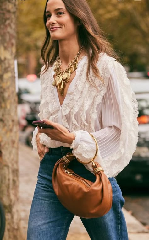 Look Boho Chic, Boho Trends, Estilo Hippie, Boho Chic Outfits, Creation Couture, Boho Blouses, Estilo Boho, Looks Style, Boho Chic Fashion