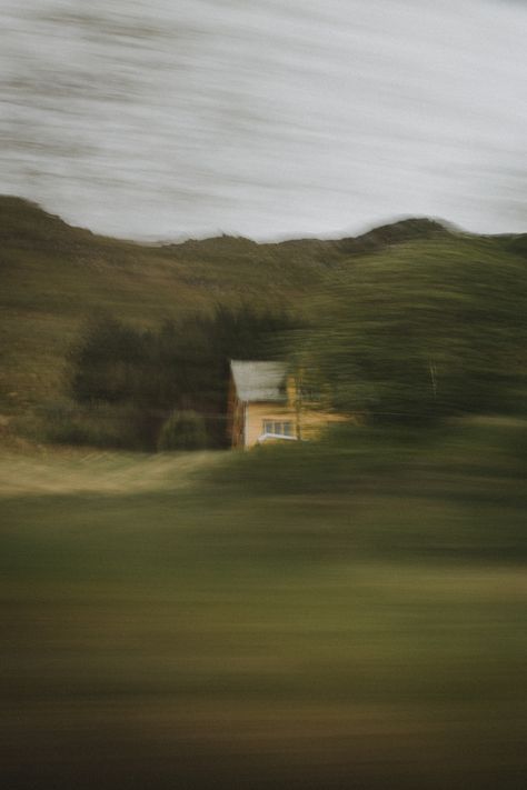 ▲▲ Perfectly Imperfect on Behance Blurred Images, Norway Roadtrip, Yellow House, Yellow Houses, Canvas Acrylic, The Missing, Mobile Photography, Perfectly Imperfect, Adobe Lightroom