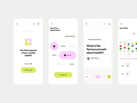 Wellness: Your All-in-One UI Kit by Kawsar Ahmed on Dribbble Habit Tracker App, Gym App, Gradient Color Design, Digital Design Trends, Ui Design Trends, Wellness Apps, Design Camp, Motivation App, App Interface Design