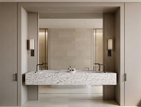 Conrad Architects, Warm Interior, Toilet Design, Bathroom Spa, Powder Rooms, Bathroom Toilets, Toilets, Luxury Real Estate, 인테리어 디자인