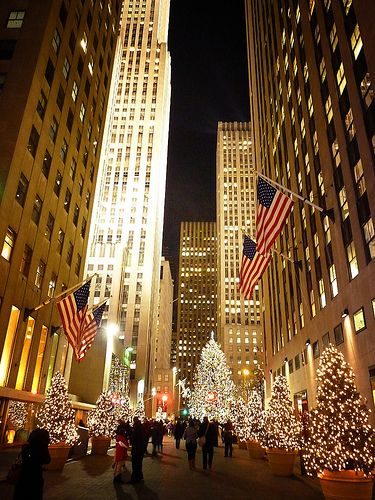 Rockefeller Center, New York City New York Noel, Christmas Nyc, New York City Christmas, York Christmas, City Christmas, Voyage New York, Capital Cities, Nyc Christmas, Christmas In The City