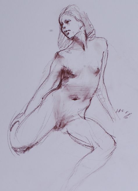 Sketches Female Portrait Sketches Pencil, Sketch Women Body, Figure Painting Woman Fine Art, Life Drawing Model Female Photo, Human Figure Sketches Anatomy, Body Drawings Women, Female Body Draw Sketches, Dirty Sketching, Suggestive Drawing