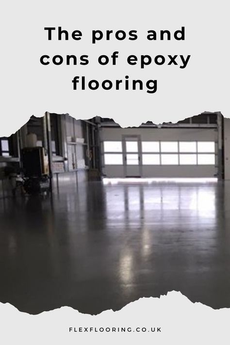 Choosing the right flooring for your environment can be a tough a decision, and (like most things) there are pros and cons that come with any material choice for your flooring solution. If you’re thinking about installing epoxy flooring for either domestic or commercial purposes, consider the pros and cons for your environment and establish whether it is a good fit or not. Epoxy Over Brick Floor, Epoxy Floor And Countertops, Interior Epoxy Flooring, Black Epoxy Garage Floor Ideas, Basement Epoxy Floor Ideas, Dark Epoxy Floor, Apoxy House Floor Ideas, Black Epoxy Floor, Epoxy Floors In Home