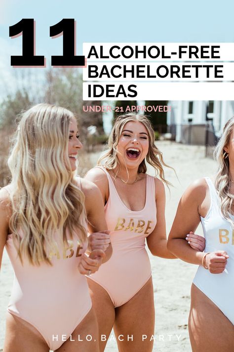 Bachelorette Ideas Non Alcoholic, One Day Bachelorette Party, Bachelorette Party Themes Non Alcoholic, Non Alcohol Bachelorette Party Ideas, Bachelorette Party Ideas Under 21, Bridal Weekend Ideas, Bachelorette Party Non Alcoholic, Bachelorette Trip Activities, Bachelorette Party Ideas Non Alcoholic