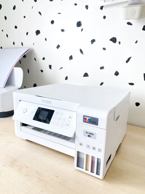 Epson 2850 ET works great as a sublimation printer! Epson Sublimation Printer, Sublimation Printer, Printer, Small Business