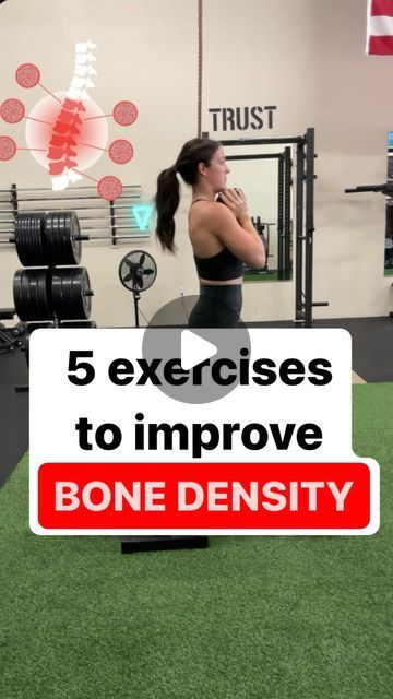 Dr. Stacie Barber | Physical Therapist + Strength Coach on Instagram: "👏🏼Osteoporosis and Exercise 👏🏼

Here’s some shocking statistics:

In the US there are roughly 10 million people with osteoporosis, 80% of them are women and 1 in 2 women over the age of 50 will break a bone 🦴 because of osteoporosis 😱

This can then trigger a spiral of physical decline where one issue leads to another and so on. Research has shown the prevalence of falls actually starts much younger than you might imagine and for women increases from the age of 40 onwards.

Estrogen helps protect bone strength. The reduction in oestrogen in the years following menopause causes a rapid bone loss, which can lead to osteoporosis. 

Often the first time a woman realizes she has a problem with bone health is when she h Weight Bearing Exercises For Osteoporosis, Osteopina Exercises, Osteoporosis Exercises For Women Over 50, Exercise For Osteoporosis For Women, Exercises For Osteoporosis For Women, Bone Strengthening Exercises, Bone Density Exercises, Bone Health Exercise, Power Plate Workout