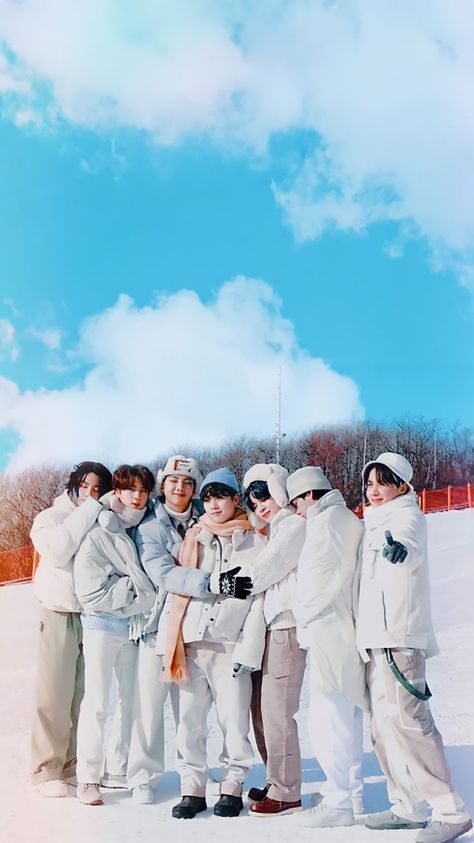 Bts Winter, Bts In The Soop, Bts Christmas, Bts Group Picture, Taehyung Wallpaper, Bts Backgrounds, Bts Aesthetic Wallpaper For Phone, Bts Group Photos, Bts Wallpaper Lyrics