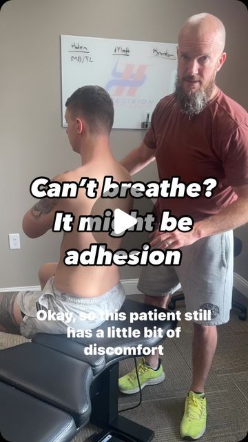 Sick & Tired of Pain? on Instagram: "SICK AND TIRED of feeling like there’s a KNOT in your MID BACK??😫 🪢 

Well let me tell you why that may be. 💡 

Sometimes a build up of ADHESION forms on the stability structures within your body. 👎

 wait…What is adhesion? 🤔

Adhesion is a glue-like substance created in the body around areas of stress, overuse, and/or injury. It’s built to protect the area, which is great, but when the area is healed, the adhesion remains, and a specialist is needed to remove it. 

If you’re sick and tired of pain that has 
✅lasted 6+ months and 
✅you have seen 3+ providers with no pain relief 

What are you waiting for?? Call or message us today! ☎️

#nerveentrapment #adhesion#adhesionrelease #painrelease #solutiontopain #wefixchronicpain #saintlouis #phg #chirop Mid Back Pain Relief, Mid Back Pain, Wait What, Cant Breathe, Back Pain Relief, Back Pain, Pain Relief, 6 Months, Glue