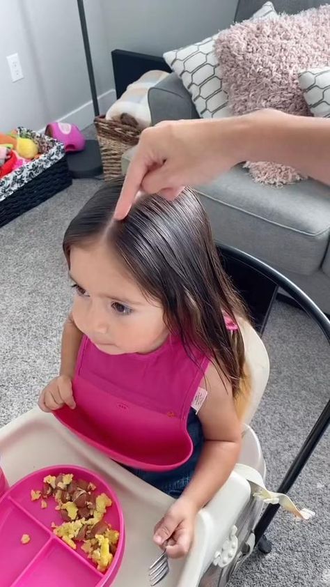 Toddler Hairstyles Girl Fine Hair, Hairstyle For Kids, Baby Girl Hairstyles Curly, Cute Toddler Hairstyles, Easy Little Girl Hairstyles, Girly Hairstyles, Hairstyles Pigtails, Girl Hair Dos, Girls Hairstyles Easy