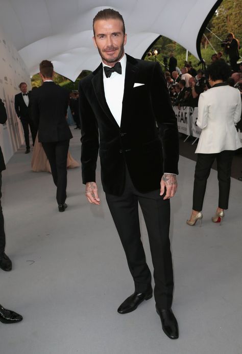 Wedding Suits Men Black, Best Wedding Suits, David Beckham Style, Wedding Tux, Black Tie Attire, Most Stylish Men, Suits Men, Black Tux, Tuxedo Wedding