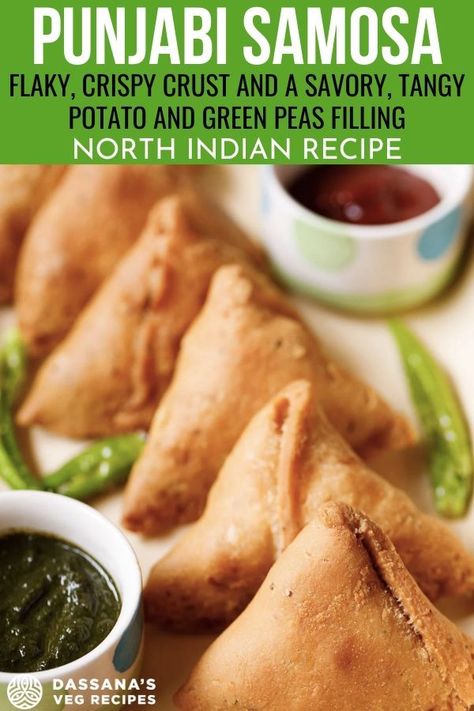 Beefless Stew, Indian Samosas, Aloo Samosa, Punjabi Samosa, Baked Samosa, Vegetable Samosa, North Indian Recipes, Samosa Recipe, Indian Recipe