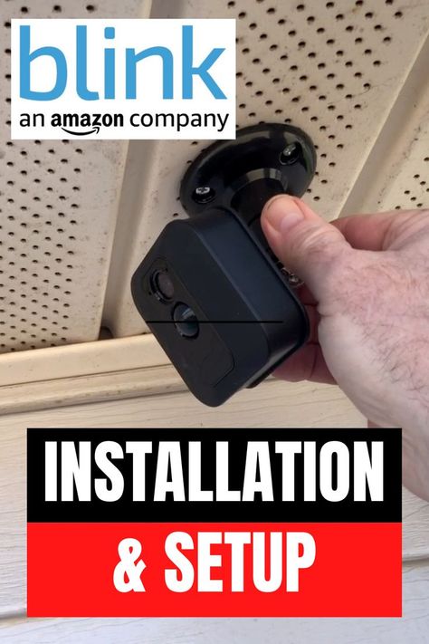 Blink Camera, Camera Installation, Camera Setup, Wireless Camera, Video Camera, Diy Home Improvement, For A Reason, Security System, Installation Instructions