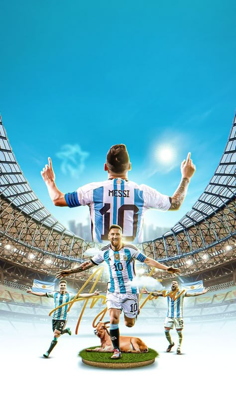 Messi Tattoo, Cristiano Ronaldo And Messi, Lionel Messi Posters, Messi Poster, Argentina National Team, Messi Soccer, Lionel Messi Wallpapers, Messi Photos, Lionel Andrés Messi