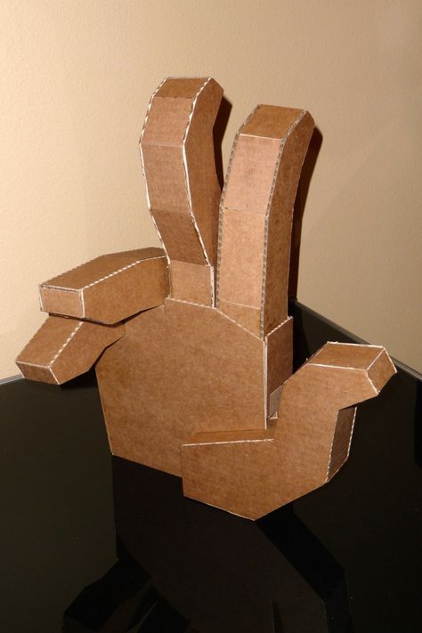 cardboard sculpture | cardboard hand by platinumraven traditional art sculpture figurative ... Cardboard Hand, Wedding Sculpture, Cardboard Art Sculpture, Cardboard Props, Pumpkin Carving Patterns Free, Paper Art Sculpture, Cardboard Box Crafts, Paper Sculptures, Cardboard Sculpture