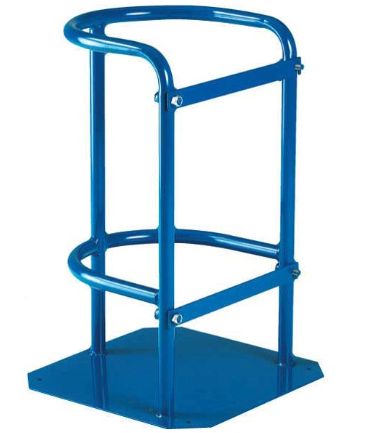 This Gas Cylinder Stand is a sturdy storage option featuring a solid steel base plate. This stand can hold a single gas cylinder measuring a maximum of 280mm in diameter. Gas Cylinder, Bottle Stand, Safe Storage, Storage System, Free Delivery, Trucks