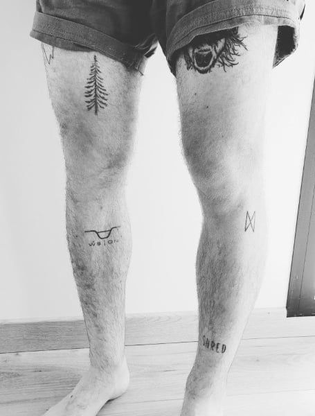 Thigh Band Tattoo, Small Thigh Tattoos, Upper Leg Tattoos, Thigh Tattoo Men, Upper Thigh Tattoos, Tattoo Pierna, Tattoo Ideas Males, Best Leg Tattoos, Christian Sleeve Tattoo