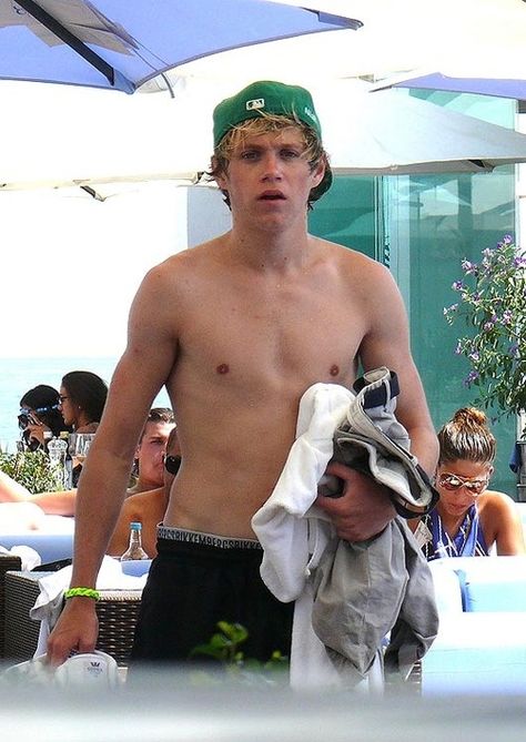 25 of the Hottest Shirtless Pictures of One Direction One Direction Shirtless, Punk Edits, Niall Horan Baby, One Direction Niall, Niall And Harry, Eleanor Calder, Surfer Dude, Irish Princess, Irish Boys