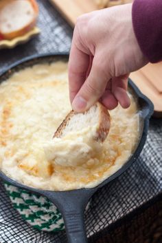 Irish Cheese Dip, Cream Cheese Dip Appetizers, Gruyere Dip, Warm Cheese Dip, Pumpkin Carving Party, Easy Finger Food, Carving Pumpkins, Gruyere Cheese, Cheese Dip