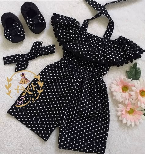 Jumpsuit Shoes, Toddler & Baby Boy Style, Kids Dress Collection, Baby Clothes Patterns Sewing, Ruffle Trim Top, African Dresses For Kids, Kids Dress Wear