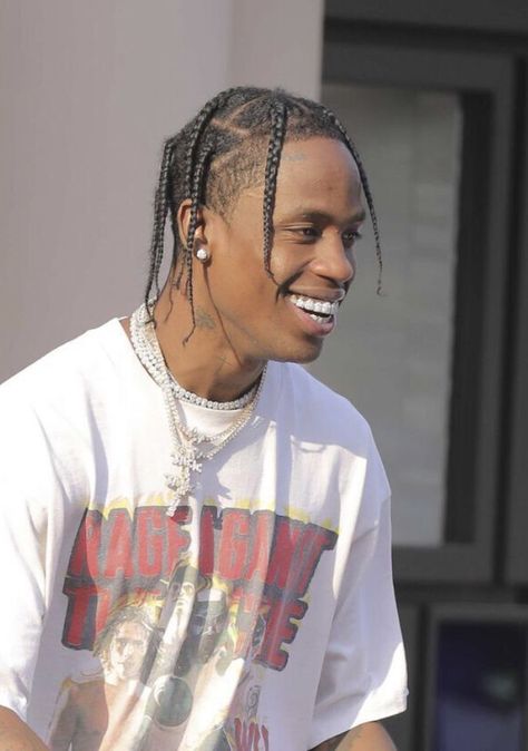 Travis Scott Hairstyle, Travis Scott Hair, Travis Scott Braids, Travis Scott Aesthetic, Travis Scott Outfits, Travis Scot, Kylie Travis, Travis Scott Wallpapers, Black Ponytail Hairstyles