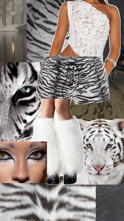 Halloween costume White Tiger Costume, Tiger Costume, White Tiger, Halloween Costume, Halloween Costumes, Halloween, White