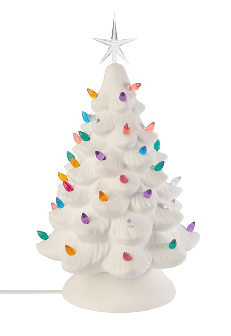 Ceramic Christmas Tree Lights, Craft Outlet, Christmas Tree Base, Wholesale Crafts, Ready To Paint Ceramics, Paint Ceramic, Ceramic Tree, Decor 2023, Christmas Apartment