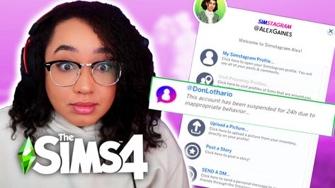 Realistic Simstagram App in The Sims 4 Sims 4 Simstagram Mod, Simstagram Mod, Sims 4 Simstagram, Sims 4 Jobs, Sims 4 Game Mods, The Mod, Sims 4 Game, Phone Apps, Sims 4 Mods