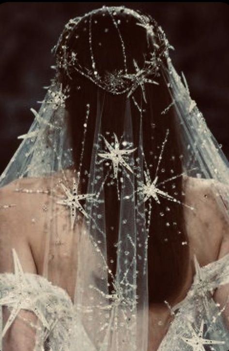 Unusual Wedding Dress, Whimsigoth Wedding, Acotar Aesthetic, Mystical Fairy, Feyre Archeron, Celestial Wedding, Sparkly Wedding, Picsart Photo, Country Wedding Dresses