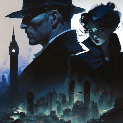 Noir Detective, Detective Aesthetic, Graffiti Wall Art, Pulp Art, Beautiful Dark Art, Dark Photography, 2d Art, Dieselpunk, Cthulhu