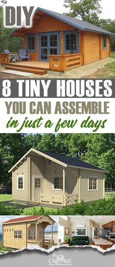 It seems that tiny house movement is sweeping up the nation and home improvement channels and the trend is only growing. There is a tremendous interest in custom and prefab tiny houses, tiny house floor plans, DIY storage hacks, and decoration ideas for small spaces. #tinyhouses #tinyhouseplans #tinyhousekits #diyproject Prefab Tiny House Kit, Prefab Tiny Houses, Diy Storage Hacks, Tiny Cottages, Tiny House Kits, Wohne Im Tiny House, Storage Hacks Diy, Pre Fab Tiny House, Diy Tiny House